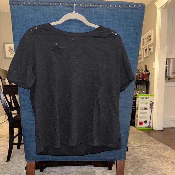 Honey punch black lace star shirt 🖤⭐️ S - Picture 1 of 5